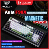 AULA F98X Mechanical Keyboard 99 Keys Tri-Mode MAGNETIC SWITCH Rapid Trigger Hall Effect Keyboard