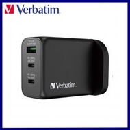 Verbatim - 3 Port 65W PD 3.0 &amp; QC 3.0 GaN 充電器 #66716