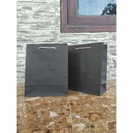 Black Paper Bag Paper Bag Size 20x10x25