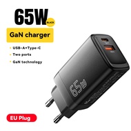 Essager 65W GaN USB Type C ที่ชาร์จไฟสำหรับแล็ปท็อป PPS 45W 25W PD3.0 QC3.0ที่ชาร์ตสำหรับซัมซุงเร็วส