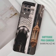 HP Latest SAMSUNG A22 4G Case - SAMSUNG A22 4G - SAMSUNG A22 4G Softcase - Pro Camera Softcase - Cas