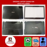 ASUS X751 SERIES LCD FRONT CASING A / BEZEL B/ PALMREST C/BOTTOM D CASE