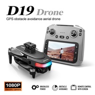 With Large Screen RC New D19 MAX GPS Drone Auto Go Home 4K HD EIS Camera Brushless Motor Obstacle Av