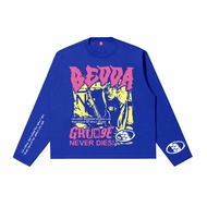Longsleeve Boxy Oversize Bedda - Grunge Never Dies Blue