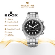 Edox Delfin Chronograph Mens Watch Swiss Made 10113-3M-NIN