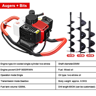 Driller Earth Auger Machine 68cc Mesin Penebuk Gali Tanah Auger 2-Stroke Mesin Korek Tanah Lubang Po