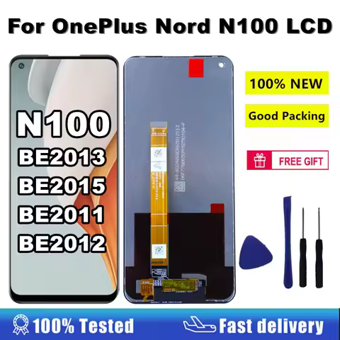Screen For OnePlus 1+ Nord N100 BE2013 BE2015 BE2011 BE2012 LCD Display Touch Screen Digitizer Asses