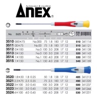 Yong Sang Tax Included Japan Made ANEX ANEX 3510 3524 Series Phillips Screwdriver Flat Screwdriver P