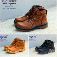Sepatu Casual Pria Kickers Monster Safety Boots