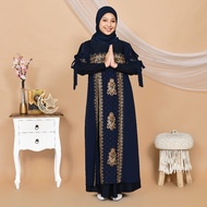 Gamis Abaya Turki Anak Turkey Remaja Turky Couple Mewah Elegan Terbaru 2023 Hitam Putih dan Warna | 