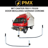 【MITSUBISHI CANTER FB511 FE639 Door Moulding Garnish】Chrome Accessories | Fuso Chrome Accessories | 