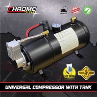 UNIVERSAL COMPRESSOR WITH TANK 24V