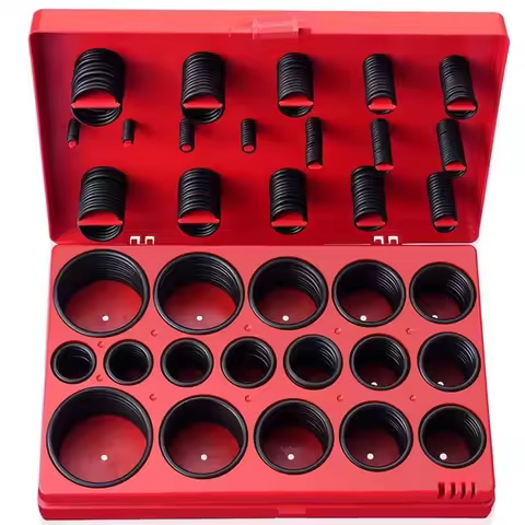 419PCS/ Box Rubber O Ring Kit Seal Gasket Universal Rubber O-ring Assortment Set For General Plumber