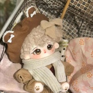 【Ready stock】男娃娃衣20CM棉花娃娃衣服帅气背带裤可爱套装娃衣20cm卫衣帽现货Men's 20CM Cotton Doll Clothes Handsome fll5jtn4t1.my