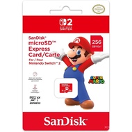 SanDisk Micro SD Express, 256GB micro SD card, Read speeds up to 880 MB/s, Write Speeds up to 480MB/