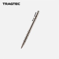 TRAGTEC Titanium Pen Bolt Action Ballpoint Pen EDC Pocket Clip Pen Stationery Pen ID0549