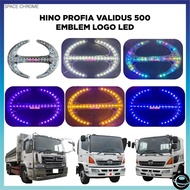 LED LOGO EMBLEM LED HINO PROFIA HINO VALIDUS 500 ACCESSORIES LAMPU LED LAMPU LED LORI 24V