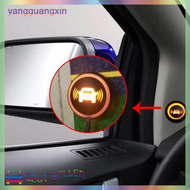 yangguangxin 2Pcs Car Blind Spot Detection System BSD Warning Light Distance Assist
