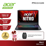 Acer Nitro Gaming Laptop 15.6" (Ryzen 5 5600H|8GB |512GB |RTX3050TI 4GB| W10H) AN515-45-R5CH