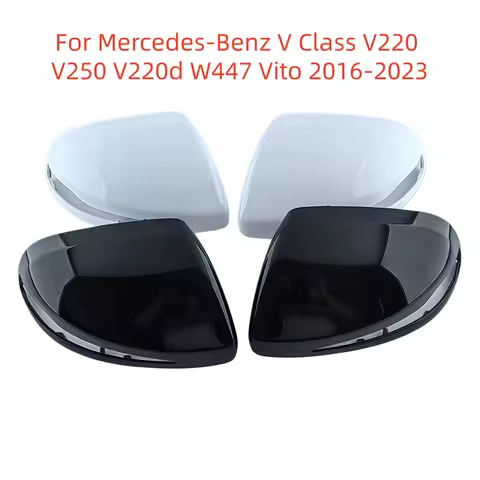 For Mercedes-Benz V Class V220 V250 V220d W447 Vito 2016-2023 Car Rearview Mirror Cover Reverse Mirr