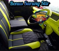 Sarung jok mobil grand max pick up / Cover jok mobil gran max pick up / Variasi cover jok mobil pick up / Sarung jok mobil grand max pick up / Sarung jok mobil grand max