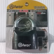 AWDI 110dba Aw-GA80mm Alarm Padlock