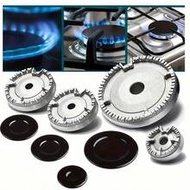 8pcs/11pcs Aluminum Stove Wind Guard Upgrade Kit - Gas Stove Flame Concentrator, Fits Multiple Burne