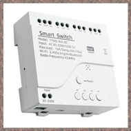 W1(VEFM) Tuya Smart Wifi Motor Switch Module 433 Radio Remote Control 4CH Inching Relay for Home 4CH