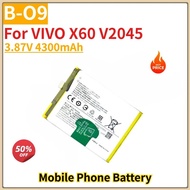 High Quality B-O9 Mobile Phone Battery 3.87V 4300mAh for VIVO X60 V2045 Brand New Replacement Batter
