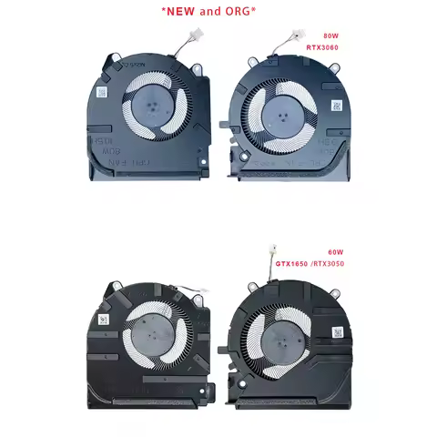 New CPU & GPU Cooling FAN for HP Victus 16-D 16-E TPN-Q263 TPN-Q264 NS75C06-20K21 NS75C06-20K22 M757