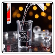 (TablewareSupply)40ml Shot Glass Espresso Shot Glass Small Water Glass Glass Sauce Cup Liquor Glass玻