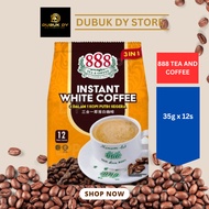 888 TEA AND COFFEE 3 In 1 Instant White Coffee (35g x 12s)