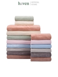 Haven New Collection ผ้าขนหนู MC Candy/Nano Candy ซับน้ำดี นุ่มพิเศษ แห้งเร็ว