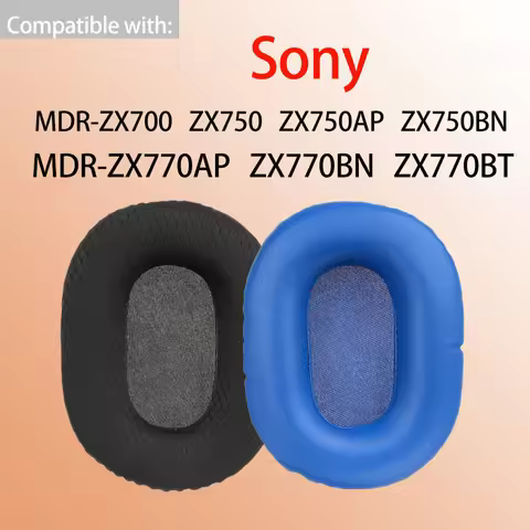 ZX700 Earpads for Sony MDR ZX750 ZX750AP ZX750BN Headphones ZX770AP ZX770BN ZX770BT Ear Cushions Hea