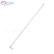 Super 1Pc 37cm 5 Section Telescopic Stainless Steel AM FM Radio Universal Antenna
