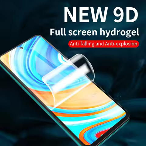 full cover protective for xiaomi redmi 10X 9A 9i 9C note 9 9T 9S 8 8T 7 7S pro Max 8A hydrogel film 