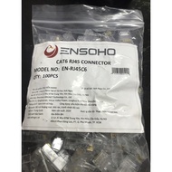 Network connector/network bead (cat 6) RJ45 connector