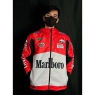 ✅ [WATERPROOF] JAKET VINTAGE YAMAHA MARLBORO MAX BIAGGI