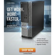 Dell OptiPlex 3020 SFF PC (Intel Core i5-4590 3.3 GHz, 4 GB RAM, 500 GB HDD, Integrated Graphics, Wi