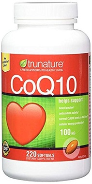 TruNature Coenzyme CoQ10 100 mg - 2Pack (220 Count Each) coenzyme-q10-nutritional