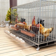 Breeding Cage Household Folding Wire Mesh Large Cage Chicken Chicken House Clean Dunge Cage Chicken 