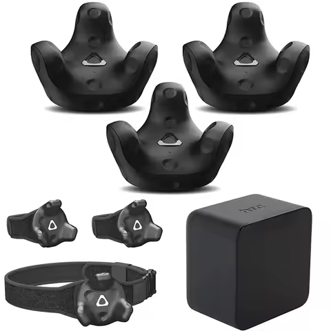 HTC 3 Pack VR VIVE Base Station 1.0 Base Station 2.0 HTC VIVE Tracker 3.0 VIVE TrackStraps Full Body