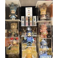 Labubu display box available in sizes from 25cm to 40cm with Led light included