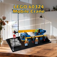 Acrylic Display Box Kotak Penyimpanan Mainan Transparent Figure Storage LEGO 60324 Mobile Crane 手办收纳