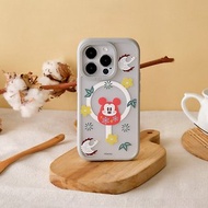 Disney 祈福系列-米奇款極光霧透MagSafe iPhone手機殼