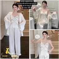 High Quality QC Women's 3-Piece Two-Piece Home Wear Set