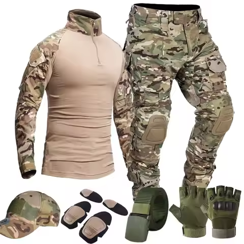 MC Tactical Suits Military Uniform CP US Training Hunting Shirts Cargo Pants Paintball Tactic Army C