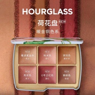 Hourglass Ambient Lighting Edit Palette ชุดไฮไลท์และคอนทัวร์สีสันสดใส 6 สี ชุดเครื่องสำอางตกแต่งหน้า