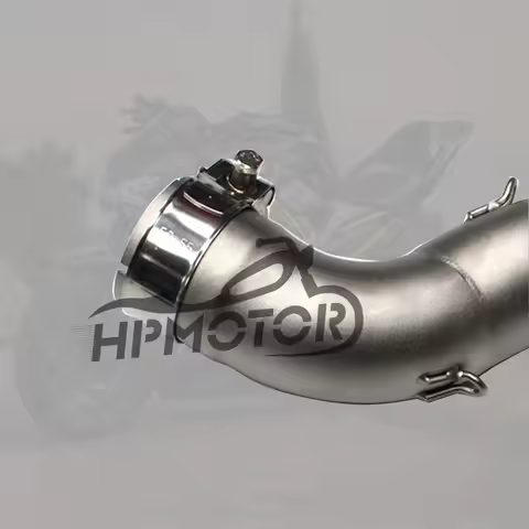 Motorcycle Exhaust System for Kawasaki Z900 A2 Z900e 2017-2023 Escape Moto Modiifed Middle Link Pipe