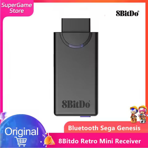 New 8Bitdo Retro Mini Bluetooth Classic Editio Receiver Wireless Adapter for Original Mega Drive Seg